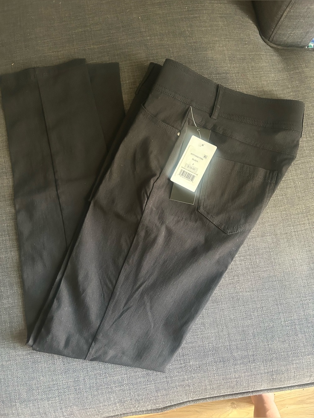 NWT Black Stretch Jean Style Pants